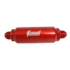 Summit Inline Billet Fuel Filter -10 An Male In -10 An Male Outlet 230115r