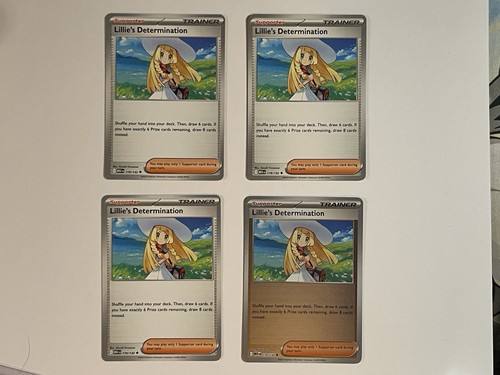 Pokemon - Mega Evolution (MEG EN) Lillie's Determination - 119/132 4x Playset
