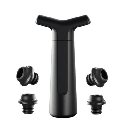 Easy Seal Wine Saver Vakuumpumpe mit 4 Stopfen für optimale Frische