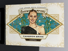 Cameron Brink 2025 Upper Deck Goodwin Champions Card #96 Los Angeles Sparks