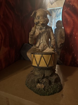 Haunted Pig Figurine. Semi Active. Known To Whistle And Laugh