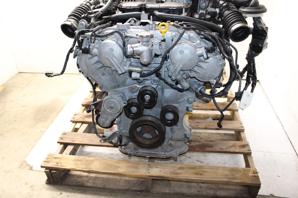 Infiniti G37 2010 convertible conjunto de motor A/T de 3,7 L 55 k OEM MI81 Foto 3 de 4
