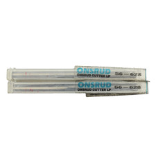 Lot of 2x ONSRUD 1/4" 56-628 Routing End Mill O-Flute