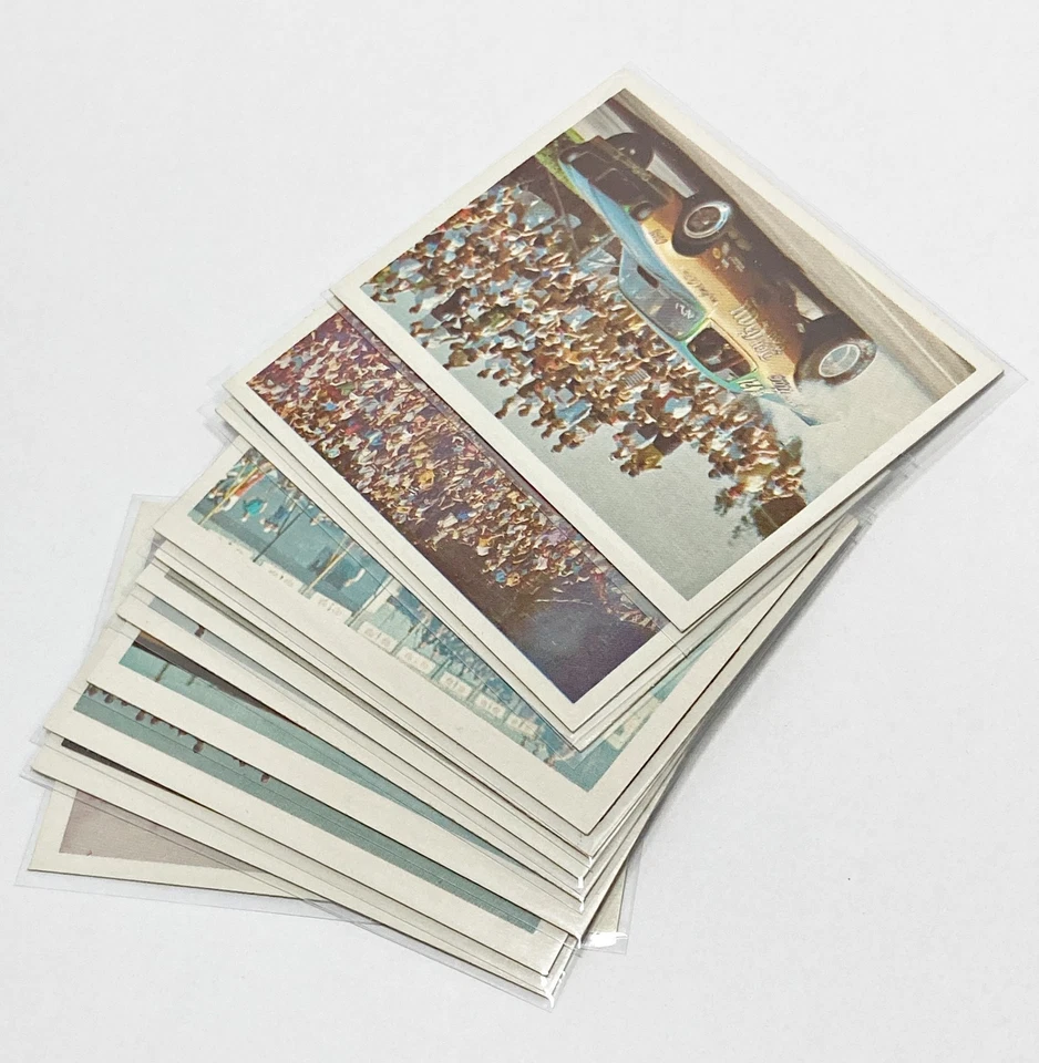 Lote de 11 tarjetas Fleer Official Drag Champs AHRA Hot Rod FUNNY CAR de la década de 1970 Foto 2 de 4