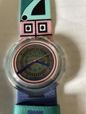 Vintage But Unworn Pop Swatch Working Fine PWN 107