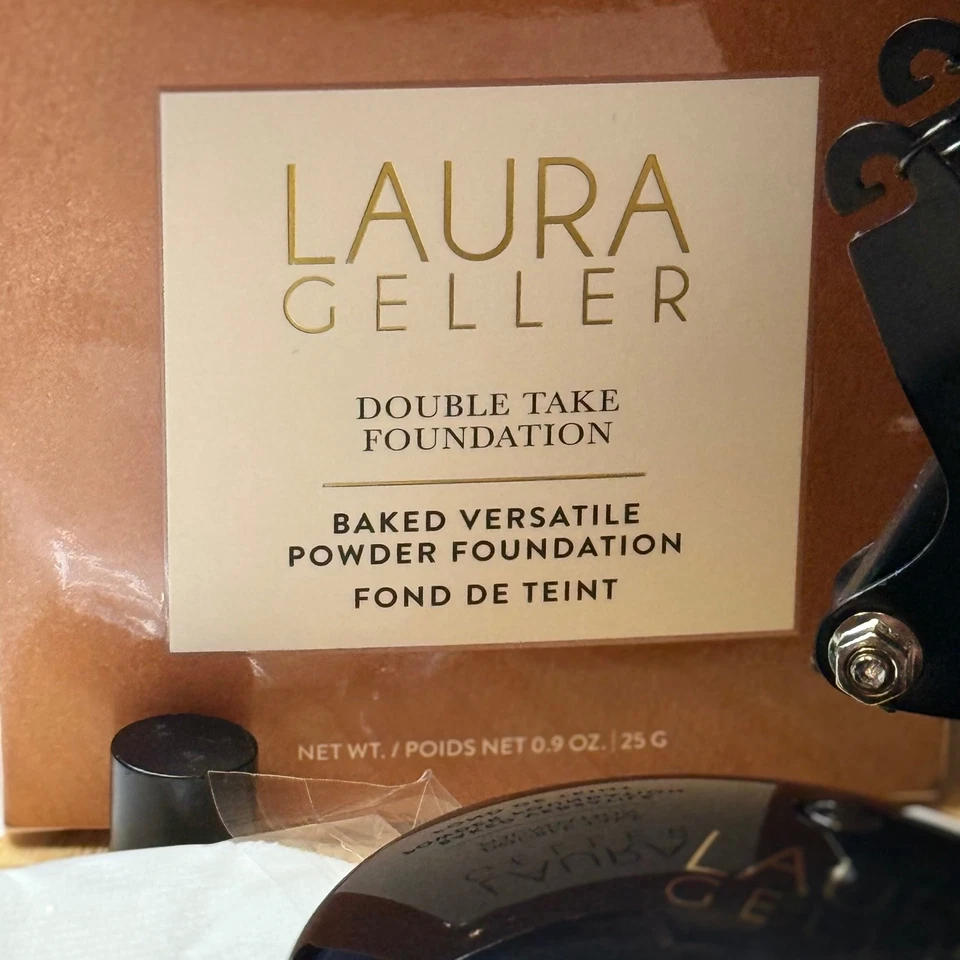 Laura Geller • Double Take Baked Versatile Powder Foundation • Deep • 0.9oz• New - Image 4 of 4