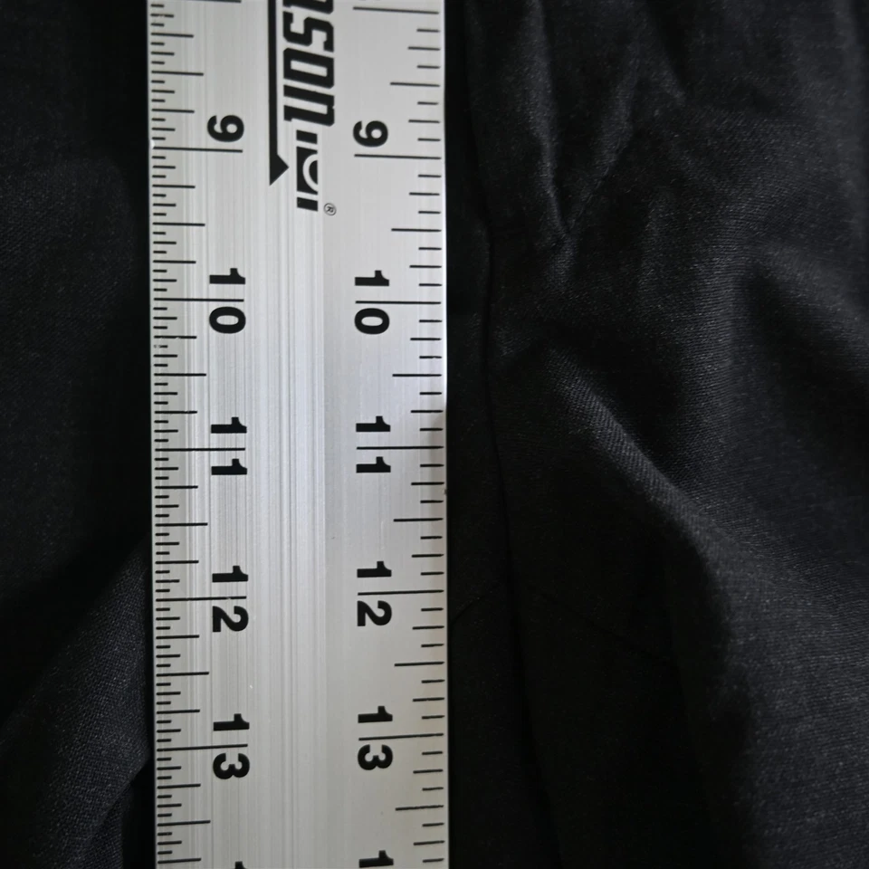 Vtg Brooks Brothers USA Made 36x32 Charcoal Gray Pleated Cuffed Mens Dress Pants - Image 3 of 4