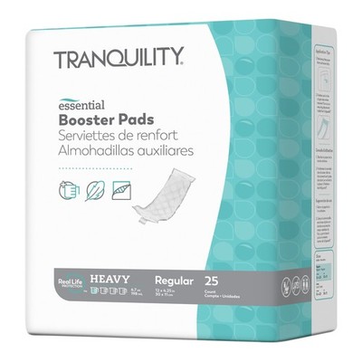 Tranquility Booster Pad 4-1/4 X 12 Inch Flow-Through Pad 63 25 Ct
