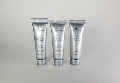3x SkinMedica Neck Correct Cream 0.07 oz/2g Sample Size