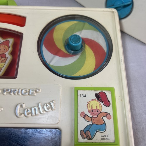Fisher Price Activity Center Vintage 1975 - Boxed With Attachment - Picture 3 of 21