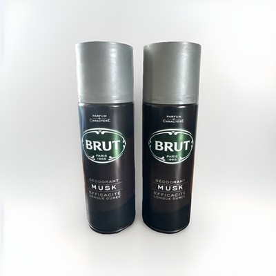 Brut Musk Deo Spray Deodorant , 2x200ml EAN3014230022401