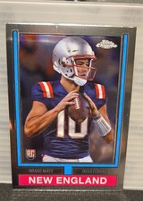 2024 Topps Chrome - 1974 Topps Football Drake Maye #74TF-3 (RC)