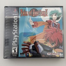 Tales Of Destiny II (PlayStation 1, PS1) Complete CIB Black Label Tested -3 Disc