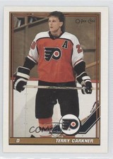 1991-92 O-Pee-Chee Terry Carkner #291 0b4