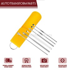 6PC Ear Pick Cleaning Set Ear Wax Remover Cleaner Curette Kit Spiral Tool Spoon