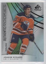 2019 Upper Deck SP Game Used Authentic Rookies Rainbow 225/293 Joakim Nygard 1tr