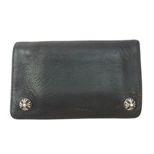 CHROME HEARTS 1-Zip Cross Ball Button Wallet ...