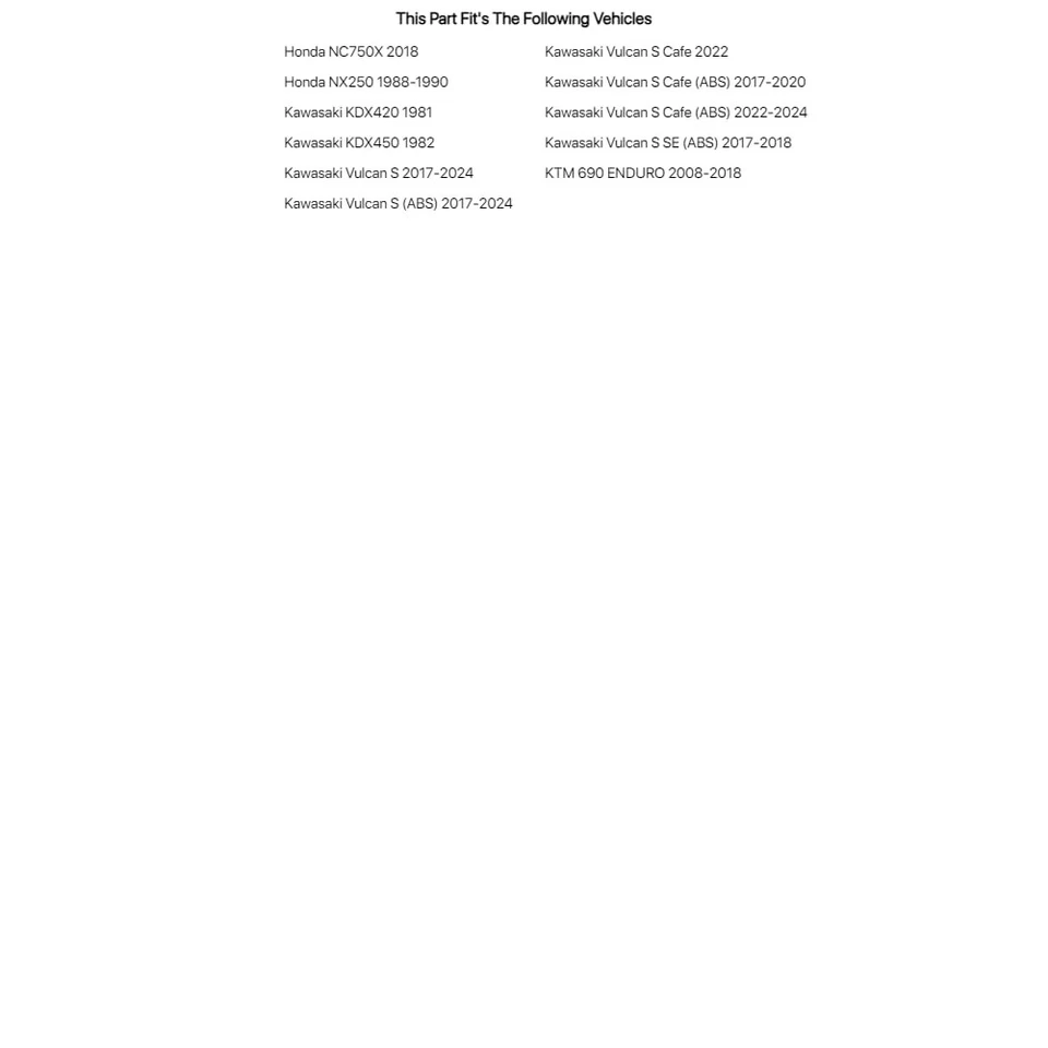 Cadena DID 520 520x120 para Kawasaki KDX450 1982 Foto 3 de 4