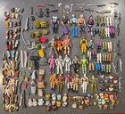 Big lot of  G.I. Joe ARAH Vintage Figures, parts, accessories, weapons, etc