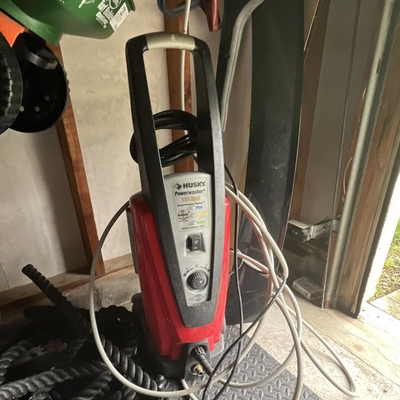 #ad Husky Powerwasher 1800 PSI Corded Electric Pressure Washer w Gun Storage $61.60