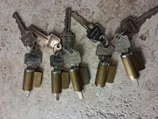 (5) Arrow ASSA Abloy Security KiK Cylinder with 2 keys each