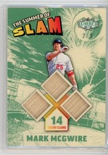 2025 Leaf Lumber Mark McGwire Triple Bat Relic /3