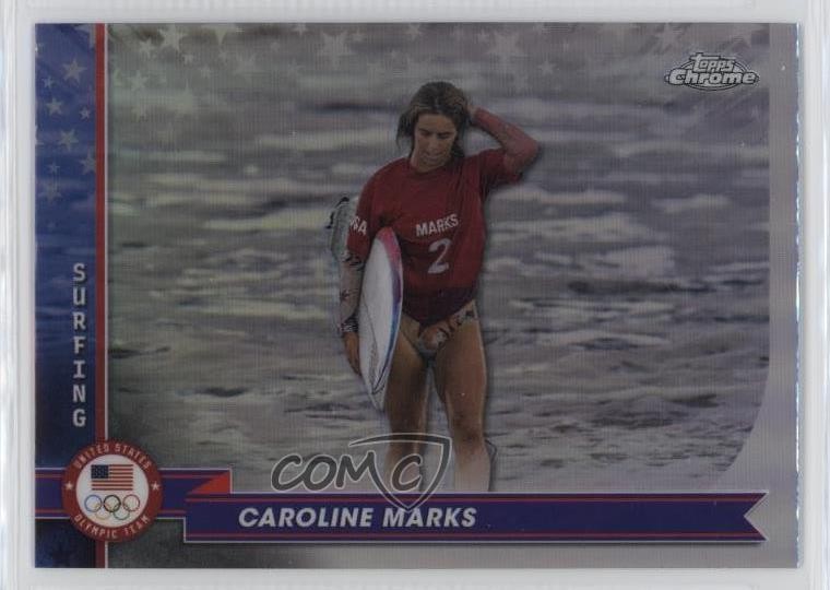 2024 Topps Chrome US Olympic & Paralympic Team and Hopefuls Caroline Marks 0r5k