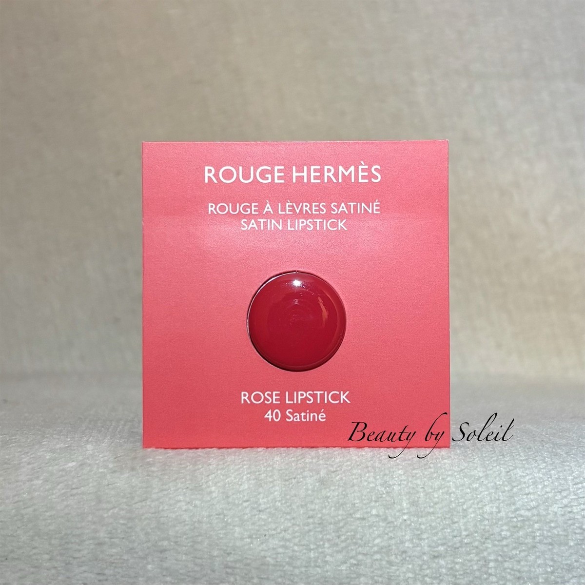 Hermes Rouge Hermes Satin Lipstick in Rose Lipstick 40 Satine
