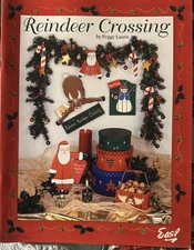 EAS'L: REINDEER CROSSING Tole Painting Book - Peggy Laurie - Nutcracker, Boxes+