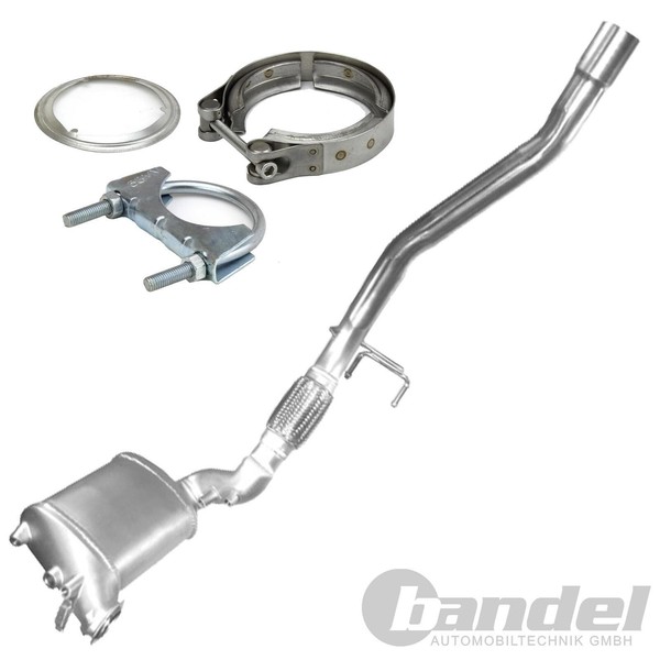 BM DIESEL-PARTIKEL-FILTER DPF FüR Audi A3 VW Golf 5 Passat 3C Seat Altea 2.0 TDI-image