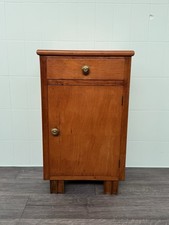 Antico Comodino In Legno Anni 30