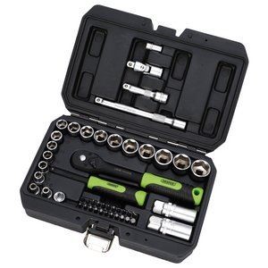 Draper 24235 HI-TORQ Metric Socket and Bit Set, 1/4 and 3/8 Sq. Dr. (48 Piece) - Image 4