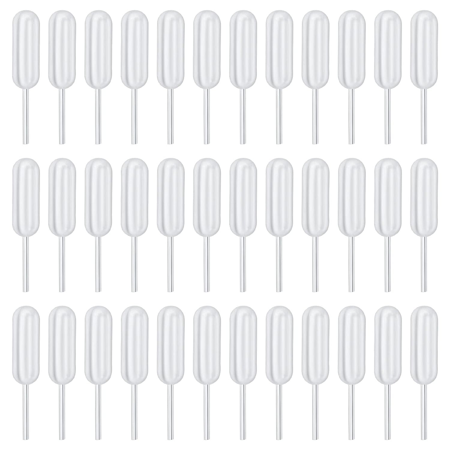 120 Pcs 4ML Droppers Plastic Transfer Pipettes for Lab, Essential Oils & Paints