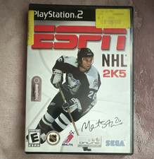 SEGA ESPN NHL 2K5 Sports (Sony PlayStation 2) E Online Case & Manual