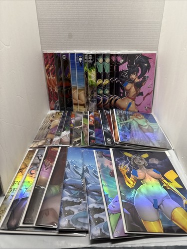 Comic Book Lot Shikarii Power Hour Kat Fight Jinkies Miss Meow And More 35 Total
