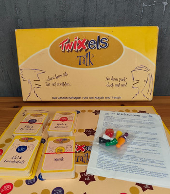 Twixels Talk   TWIX Werbespiel Brettspiel 2002   Klatsch & Tratsch komplett
