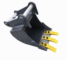 Bagger Schaufel L&ouml;ffel 300mm 30cm MS01 Symlock mit Z&auml;hne Neu
