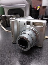 Canon PowerShot A580 8.0MP Digital Camera - Silver
