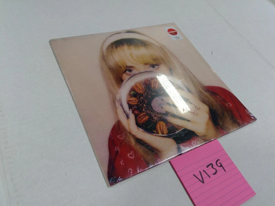Sabrina Carpenter Fruitcake Vinyl Record EP Pop Holiday 2023 Target Beige Sealed - Image 2 of 4