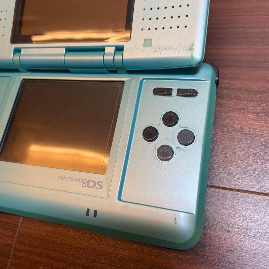 Nintendo DS Launch Edition Turquoise Blue Handheld System for sale