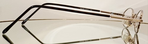 Vintage Originale ST. MORITZ OXFORD Eyeglasses PEWTER New Metal 44-21-140 Korea - Picture 7 of 14