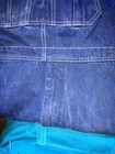 Liberty Denim Bib Carpenter Overalls Mens  (44x30) — photo 2