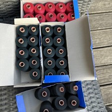 35 Rollen Amann Saba Nähgarn 100% Polyester,...