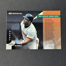 Barry Bonds 1997 Donruss #269 Checklist SF Giants