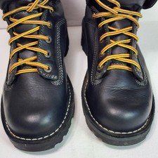 DANNER QUARRY WATERPROOF 8 Inch - Gortex 17309 7.5 Boots Black Leather