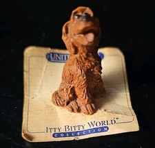 United Design Itty Bitty World Puppy Figurine On Card