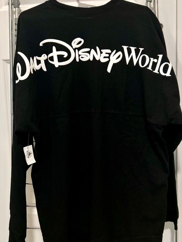 Walt Disney World Spirit Jersey Black with White Disney Parks Adult XL - Picture 7 of 12