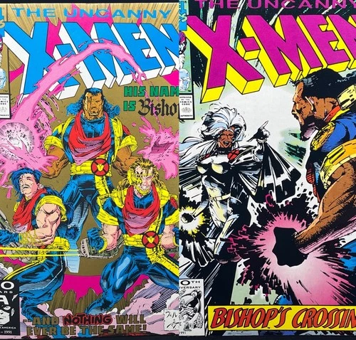 Uncanny X-Men #282 2nd PRT & #283 Lot 1st Fitzroy 1st Bishop