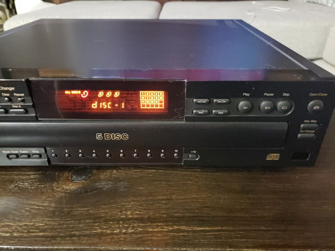 Nakamichi CDC200 5 CD Compact Disc/MultiCD Changer eBay