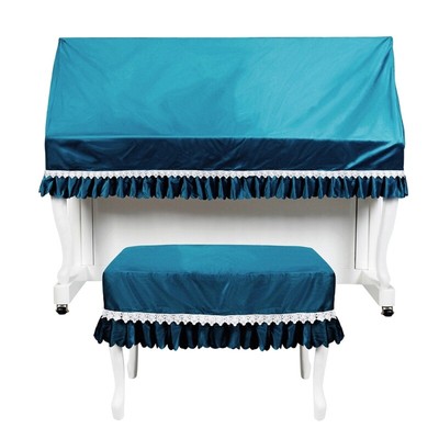 Piano Keyboard Cover Velvet Cloth Piano Dust Cover Fit 88 Keys Piano, Washable